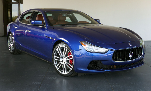 maserati ghibli red interior