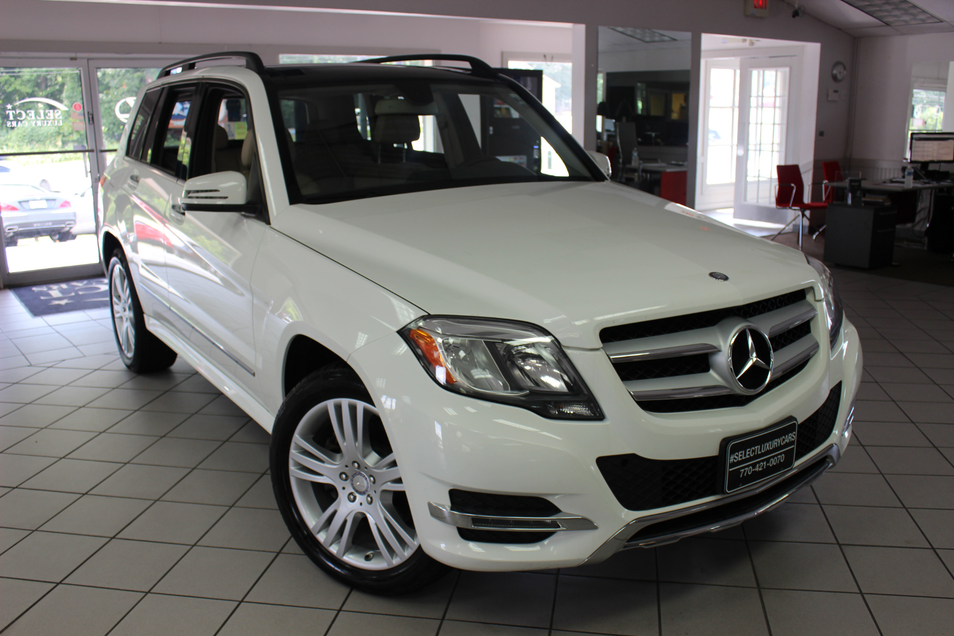 Mercedes Benz GLK 350 2013 Р±РµР»С‹Р№